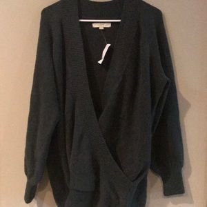 NWT LOFT Open Front Sweater